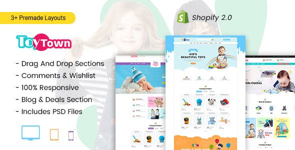 Toytown - Kids Clothing & Toys Shopify Theme