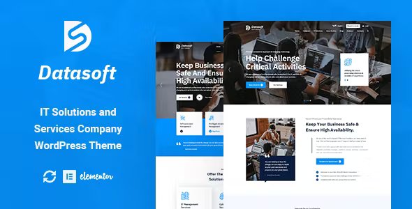Datasoft - IT Solutions & Services WordPress Theme