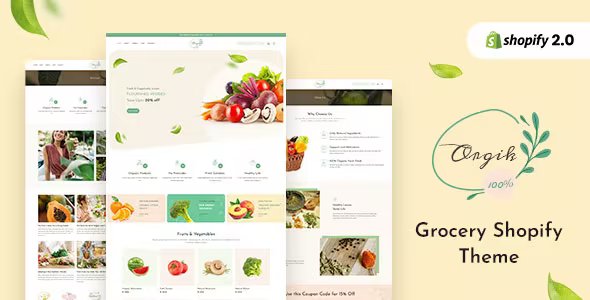 Orgik - Organic Fruits & Vegitable Store Shopify Theme