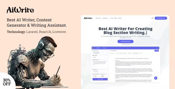 AiWrite - Best AI Writer, Content Generator &amp; Writing Assistant Tools