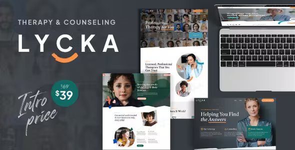 Lycka - WordPress Theme for Therapy &amp; Counseling