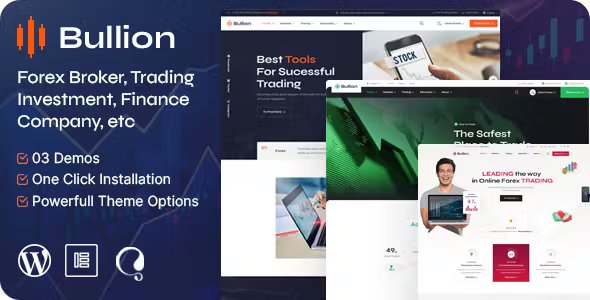 Billion - Forex Broker WordPress Theme