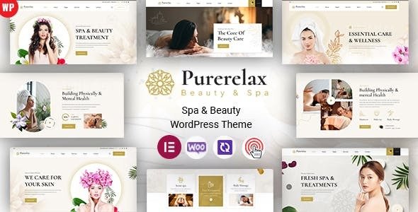 Purerelax - Spa WordPress Theme
