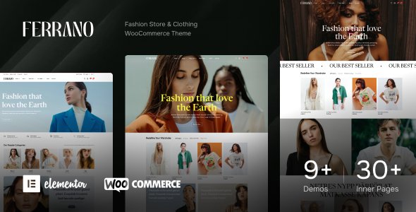 Ferrano - Fashion Store WooCommerce Theme
