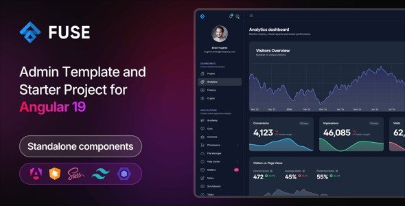 Fuse - Angular Admin Template