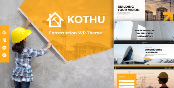 Kothu - Building & Construction WordPress Theme