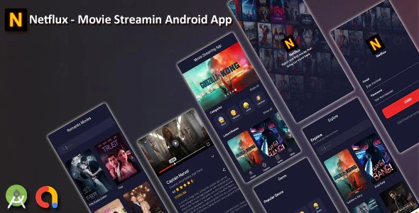 Netflux - Movie Streaming Android App