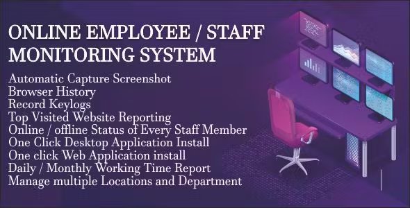 Employee Tracking System for Windows 7/8/10