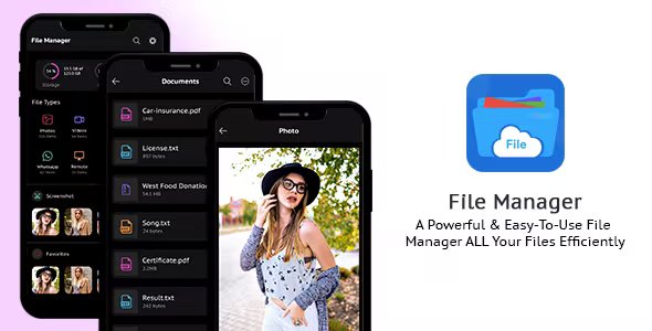 File Manager - Manage all your files - iOS App - Swift - InApp Purchase - AdMob Support