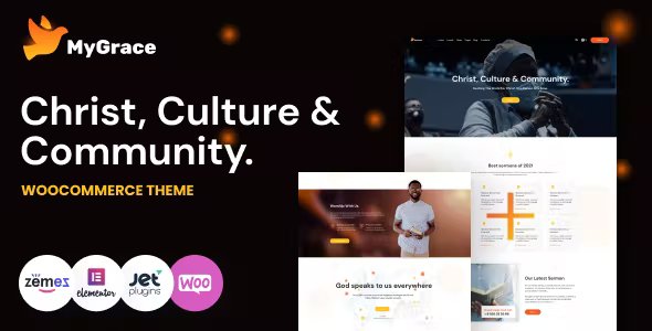 MyGrace - Churches and Charity WordPress Theme