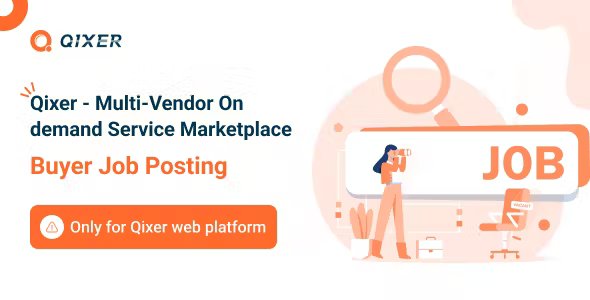 Job Posting Addon - Qixer Service Marketplace and Service Finder