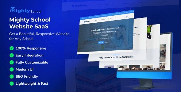 Mighty School - School Website SAAS
