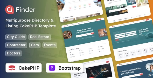 Finder - CakePHP 5 Multipurpose Directory & Listing Template