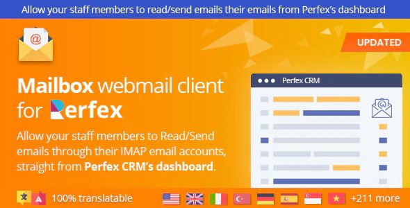 Mailbox - Webmail based e-mail client module for Perfex CRM