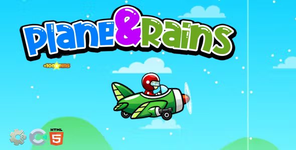 Plane and Rains - Construct 2/3 Game
