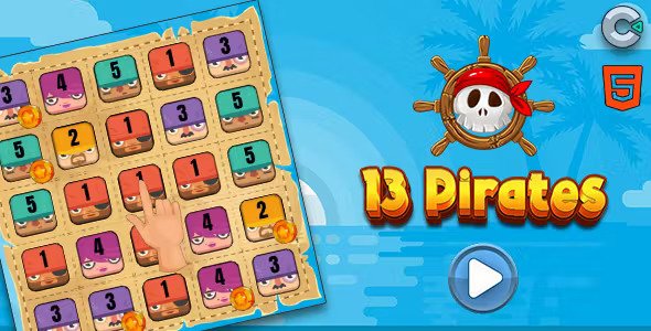 13 Pirates - Html5 (Construct3)