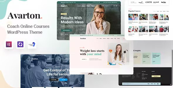 Avarton - Online Courses WordPress Theme