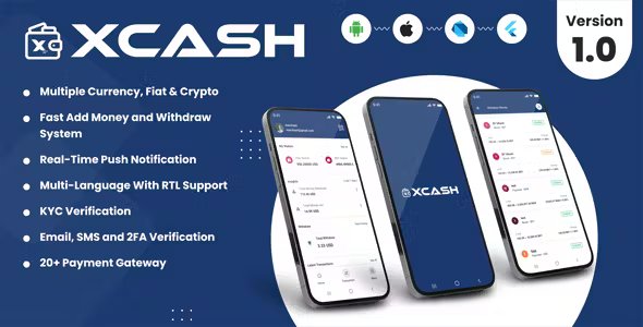 XCash - Cross Platform Mobile Wallet Application | Merchant App