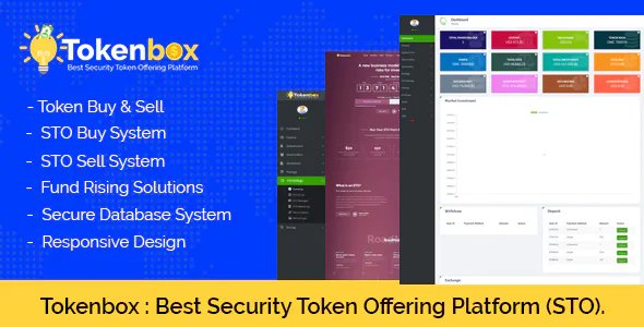 Tokenbox - Best Security Token Offering Platform (STO)