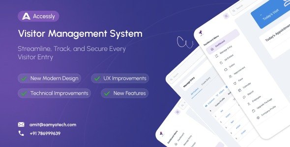Visitor Management System | Company Visitor Check-In Platform | Visitor Entry System |Smart Check-In