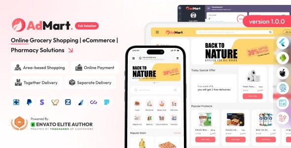 adMart - Online Grocery Shopping | eCommerce | Pharmacy Solutions