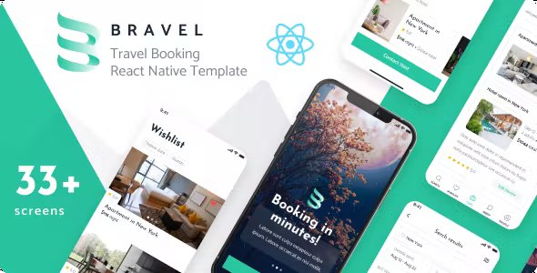 Bravel - Travel Booking React Native Template
