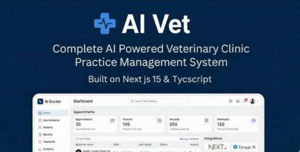 AI Vet - Complete AI Powered Veterinary Clinic Management System