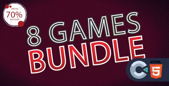 8 Games bundle - HTML5 - Construct 3