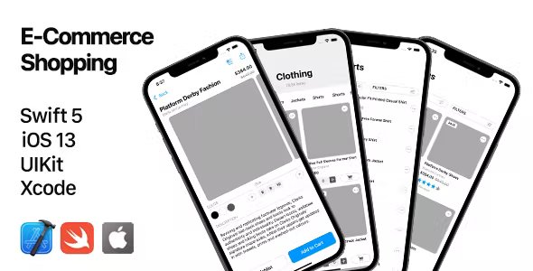 E-commerce & Shopping UIKit Template
