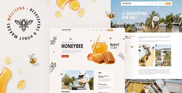 Mellifera - Beekeeping and Honey Shop Theme