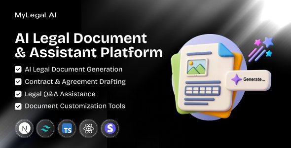 MyLegalAI - Ultimate AI-Powered Legal Intelligence & Workflow Automation SaaS