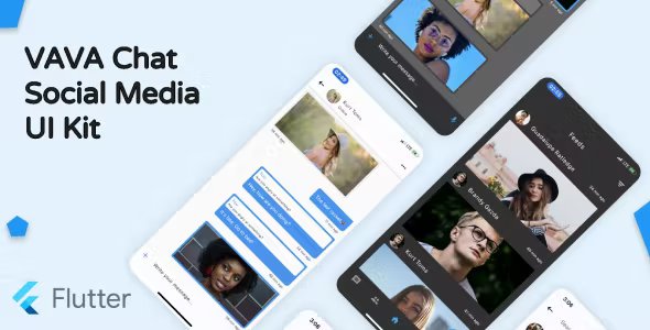 Vavachat - Social Media Flutter UI Template