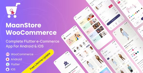 MaanStore WooCommerce Complete Flutter eCommerce App For Android & iOS