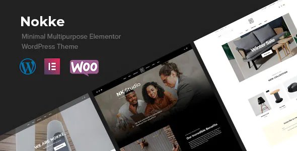 Nokke - Minimal Multipurpose WordPress Theme