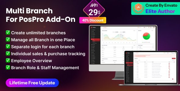POSpro Multi-Branch Management Add-on for Web and Mobile