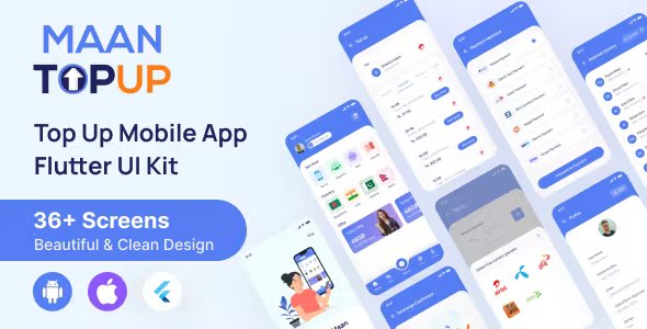 Maan - Mobile TopUp UI Kit