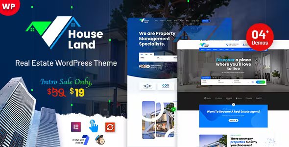 Houseland - Real Estate WordPress Theme