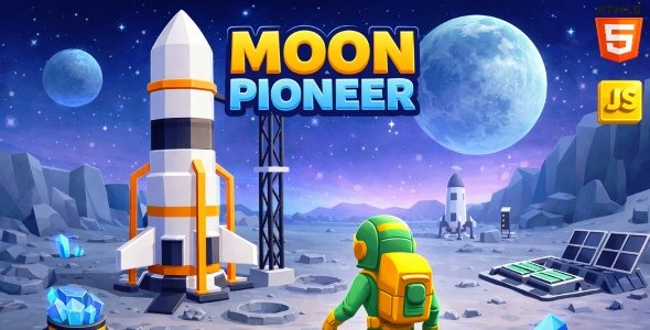 HTML5 Game : Moon Pionner