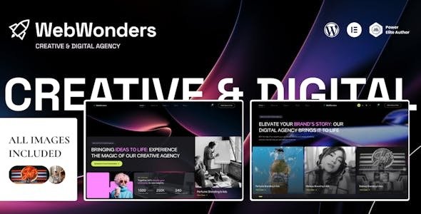 WebWonders - Creative & Digital Agency WordPress Theme