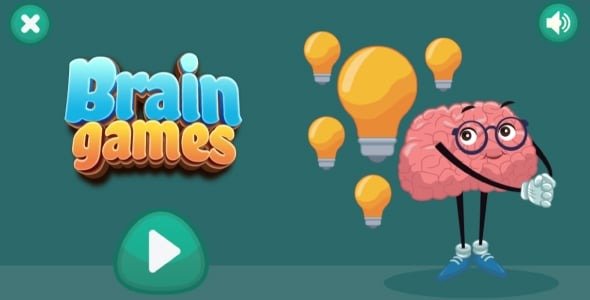 Brain Game- Educational Skill Game- Memory Game - HTML5, Construct 3