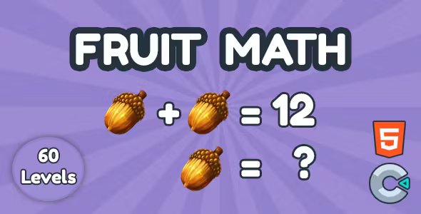 Fruit Math - Html5 (Construct3)