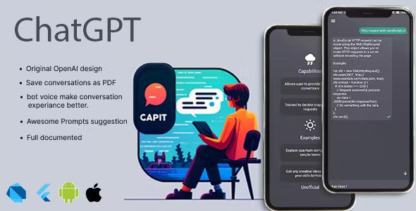 ChatGPT - Chatbot with awesome features