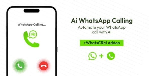 Ai WhatsApp Calling - Add-on for WhatsCRM