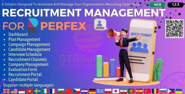 Recruitment Management module for Perfex CRM
