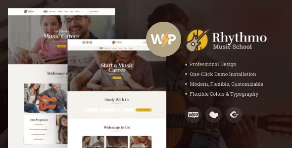 Rythmo - Arts & Music School WordPress Theme