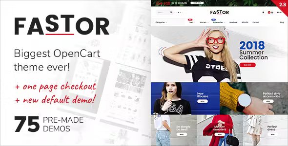 Fastor - Multipurpose Responsive Opencart Theme