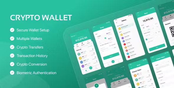 Crypto Wallet Multichain App - Flutter