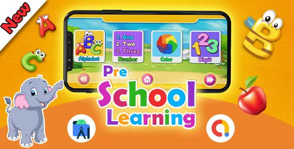 Best Kids Learning Preschool App on Android + Kids Game With Admob