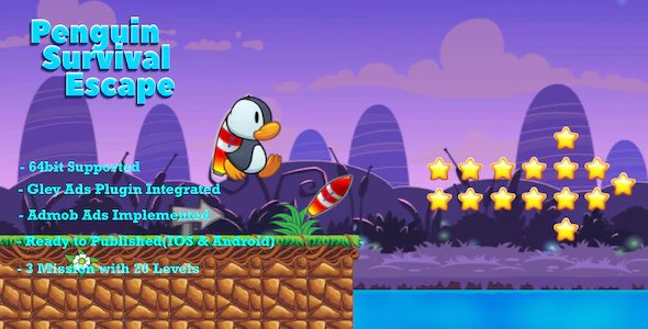 Penguin Survival Escape - Complete Unity Template