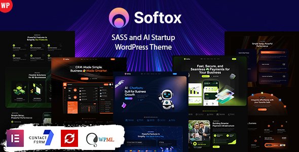 Softox - SaaS and AI Startup WordPress Theme
